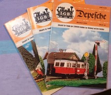 Konvolut der Zeitschrift LGB Depesche