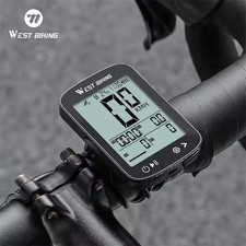 Fahrradcomputer kabellos GPS Tacho Fahrrad wasserdicht IPX7 20h Akku LCD