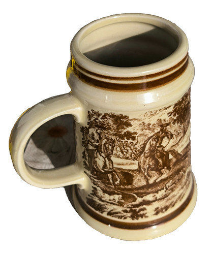 Bierkrug ridinger jagdmotiv - bierkrug,