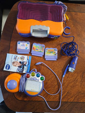 Vtech V.Smile Lernkonsole und Netzteil V Tech Konsole mit vielen tollen Spielen