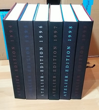 BRD Atelier Edition 1994 - 1999 Deutsche Post komplett 6 Alben ansehen lesen