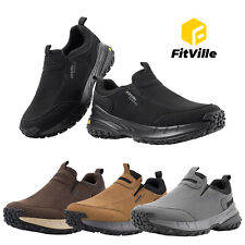 FitVille Slip On Wanderschuhe