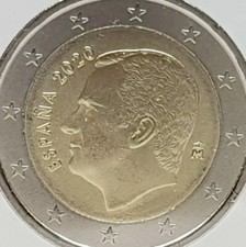 Spanien Münze 2€ Euro 2020