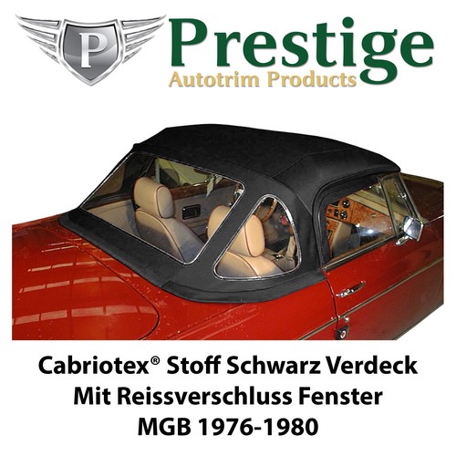 Mgb 1976 1980 schwarz - 1976-1980, stoff
