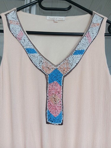 Kleid lang ärmellos - kleid, boho