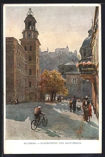 Künstler edward theodore - künstler-ak,