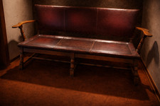 Vintage sitzbank aus holz - vintage, &