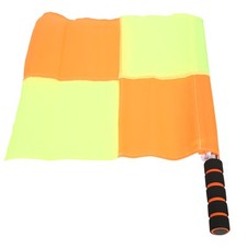 2 Stücke Schiedsrichter Fahnen Linienrichter Hand Fahnen Für Fußball Fußball SA