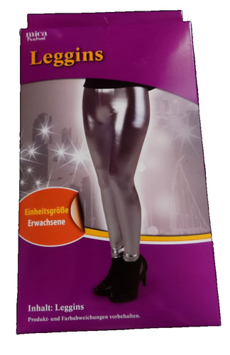 Leggings silbermetallic - leggings,