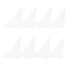  8 Pcs Transparent Corner Protectors Autoturschutz Türschutz Eckschützer
