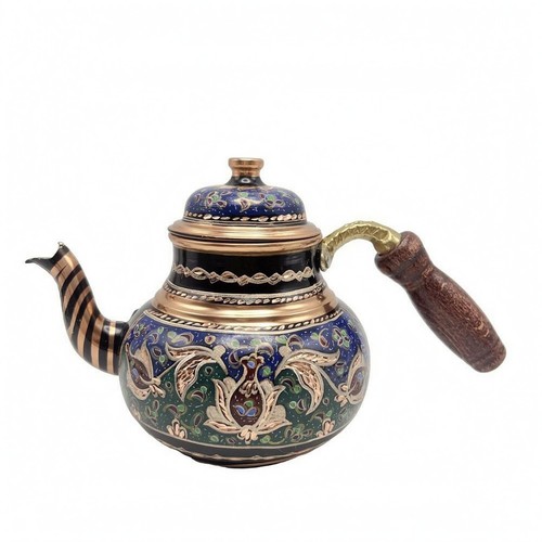 Türkische kupfer teekanne - türkische, kupfer-teekanne