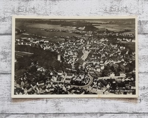 Biberach riss flugzeug - ak,