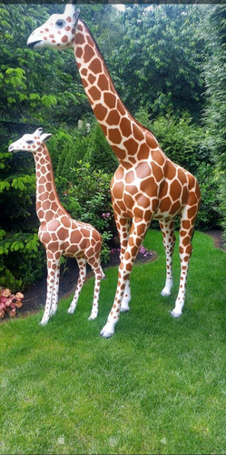 Giraffe baby xxl - baby, lebensgross
