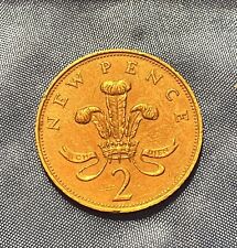 Seltene New 2 Pence Münze von