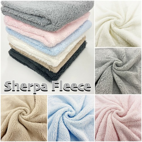 Sherpa teddy stoff fleece - teddy,