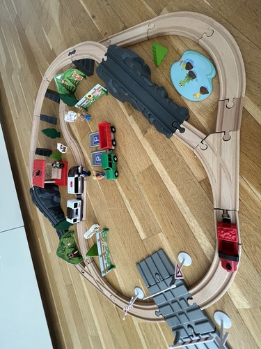 Ikea holz eisenbahn set mit - ikea,