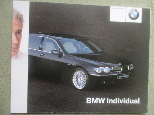 Bmw individual 7er reihe - bmw, e65