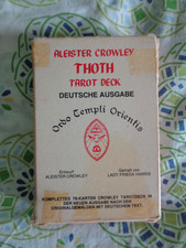 Aleister Crowley Thoth Tarot Deck - 78 illustrierte Tarot Karten (Vintage)