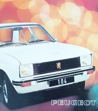 Peugeot 104 1975 Prospekt