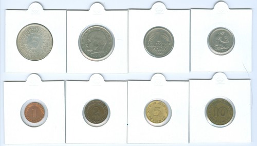 Brd kursmünzensatz sehr - brd,