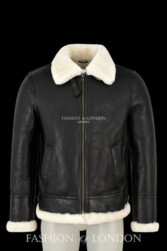 Herren lammfell pelzjacke - lammfell,