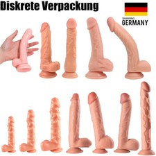XXL Dildo 17-42cm Silikon mit