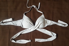 CALZEDONIA  Cobey  CRISS CROSS PUSH-UP-BIKINI Oberteil  Gr.S  Cup A hellgrau TOP