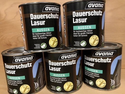 Avania dauerschutzlasur 375l - avania, 0,375l