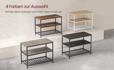 Küchenregal Standregal 3 Ablagen Kücheninsel mit große Arbeitsplatte Esstisch