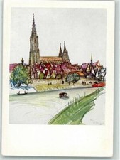 39547168 - 7900 Ulm Muenster sign. Karl Stirner Ulm Stadtkreis