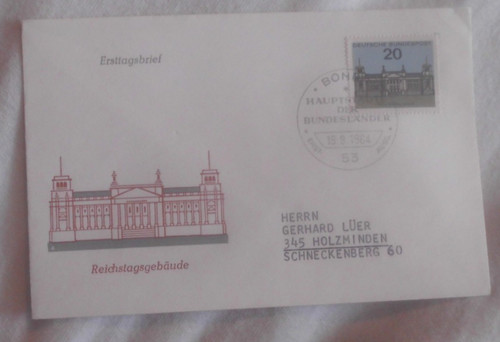 Bund fdc 421 - fdc,