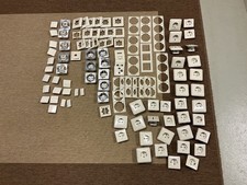 Steckdosen, Wippschalter, Rahmen u.a