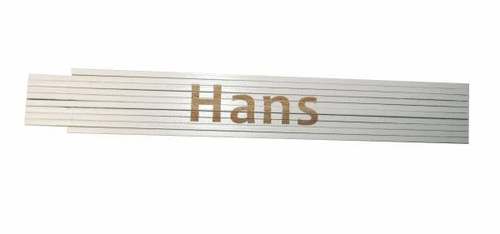 Zollstock hans weiß - 2, m