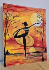 Acrylbild Abstrakt Unikat