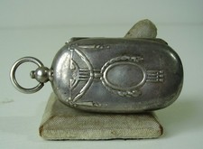 Antikes seltenes 800 Silber Münz Etui - 10 und 20 Mark Gold Stücke um 1910