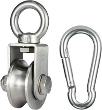 Umlenkrolle Stahlseil mit M8