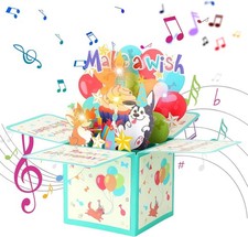 Geburtstagskarte mit musik und - mit,