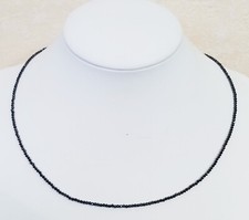 Edelsteinkette–45cm schwarz