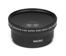 0.43x - 67mm HD Echtglas