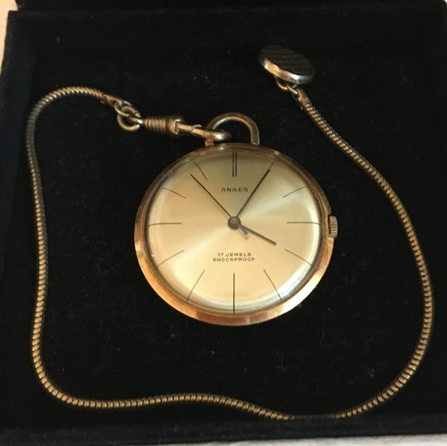 Alte anker taschenuhr - anker, 17