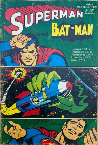 Superman und batman heft - batman,