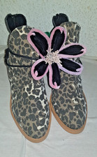 Damen Stiefel Leopard