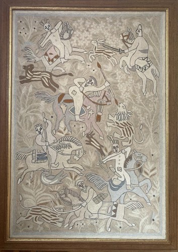 Textilkunst wandbild - textilkunst,