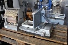 KUCHLER SAM 300 Psh T, Aufschnittmaschine + Folienspender + Siegelgerät