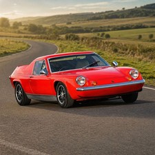 Lotus Europa Oldtimer Wandbild