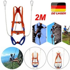 Profi Sicherheitsgurt Klettergurt Kletterausrüstung Baumpflege Absturzsicherung