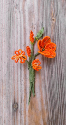 Kleiner älterer blumenstrauß - älterer,