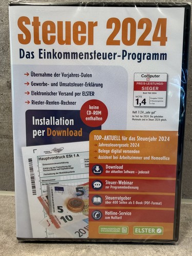 Steuersoftware steuer 2024 - steuersoftware, ..
