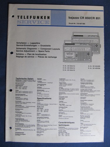 Telefunken bajazzo 850 - bajazzo,
