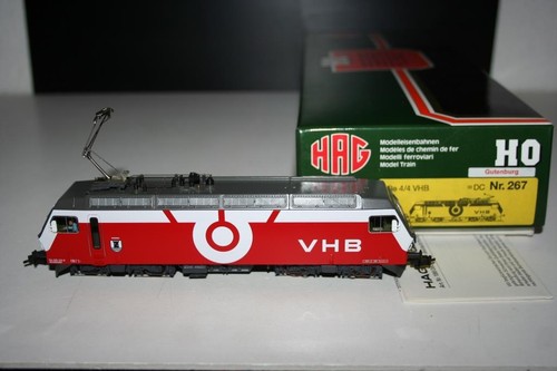 Hag lokomotive 267 - h0,